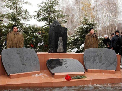 В селе Боровлянка открыт памятник детям блокадного Ленинграда.